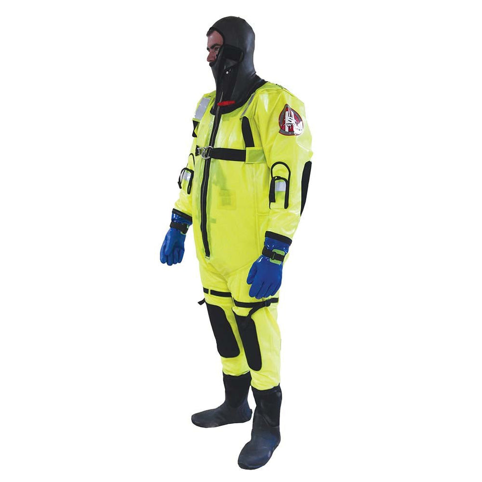 First Watch RS - 1002 Ice Rescue Suit - Hi - Vis Yellow - Get Tight Gear