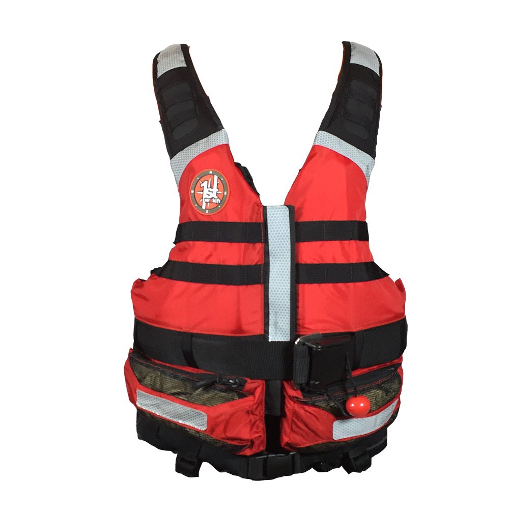 First Watch SWV - 100 Rescue Swimmers' Vest - Red/Black - Get Tight Gear