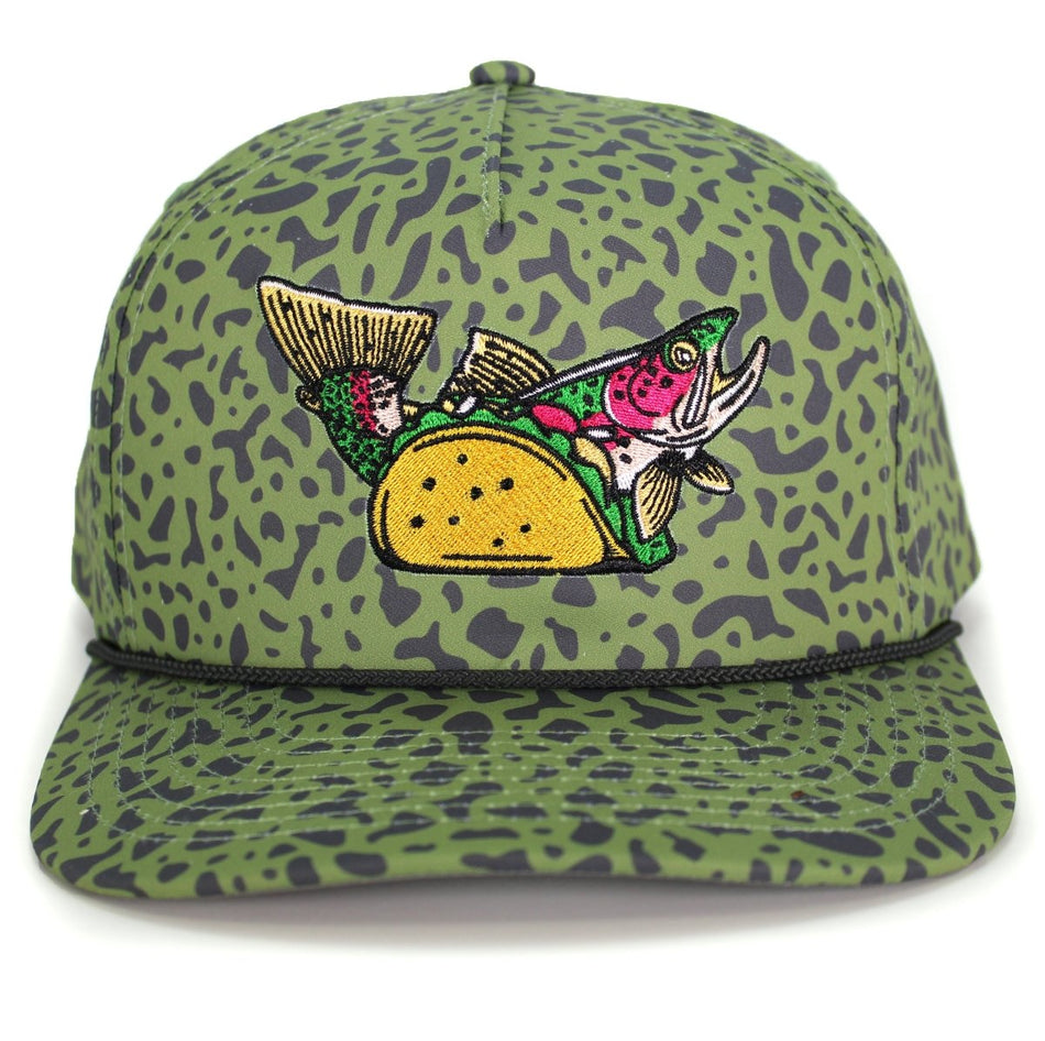 Fish Tacos 5 - Panel Fly Fishing Hat - Get Tight Gear