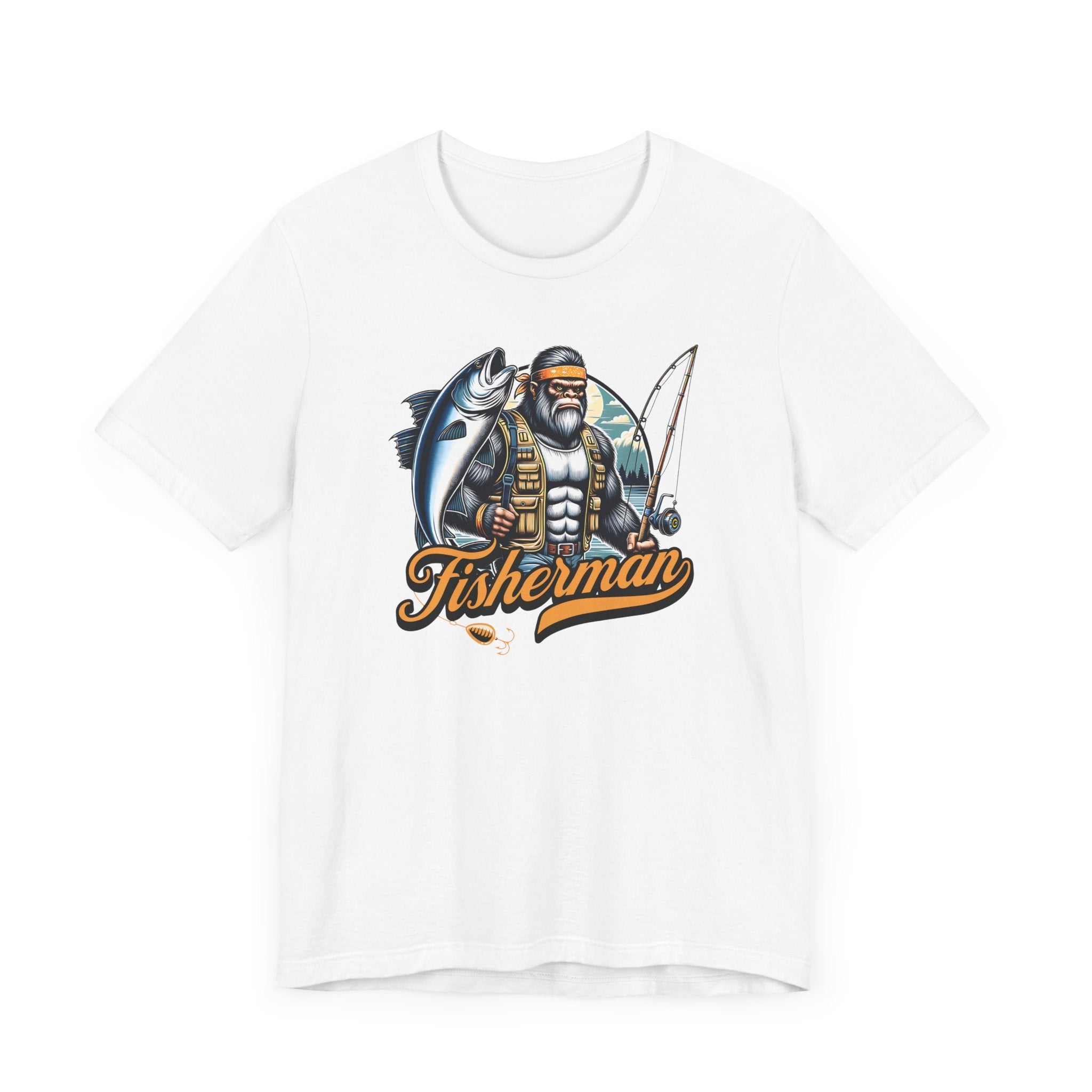 Fisherman Graphic Tee for Fishing Enthusiasts - Get Tight Gear