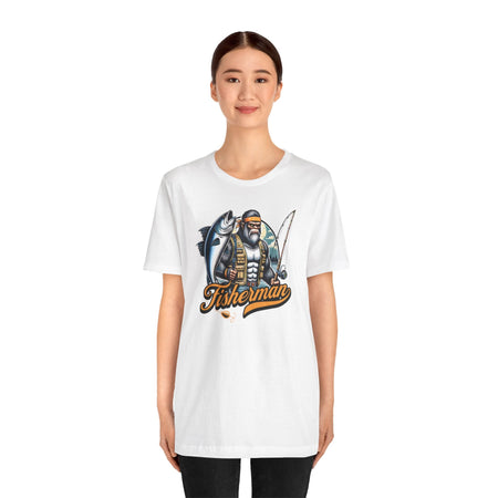 Fisherman Graphic Tee for Fishing Enthusiasts - Get Tight Gear