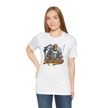 Fisherman Graphic Tee for Fishing Enthusiasts - Get Tight Gear
