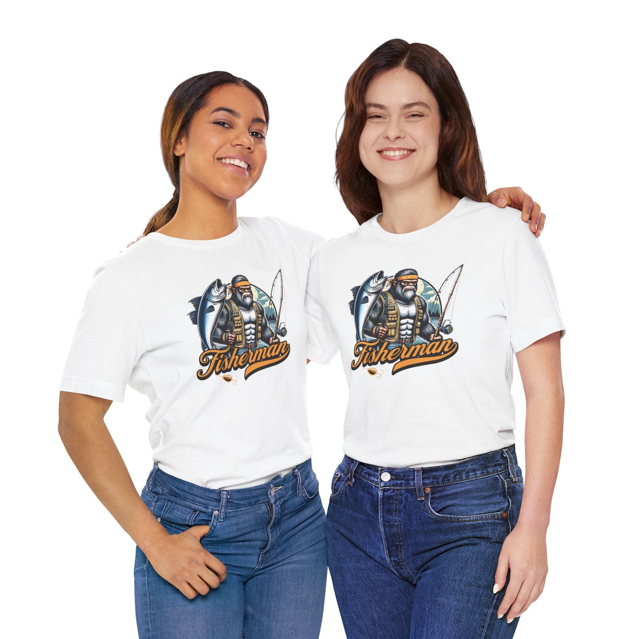Fisherman Graphic Tee for Fishing Enthusiasts - Get Tight Gear