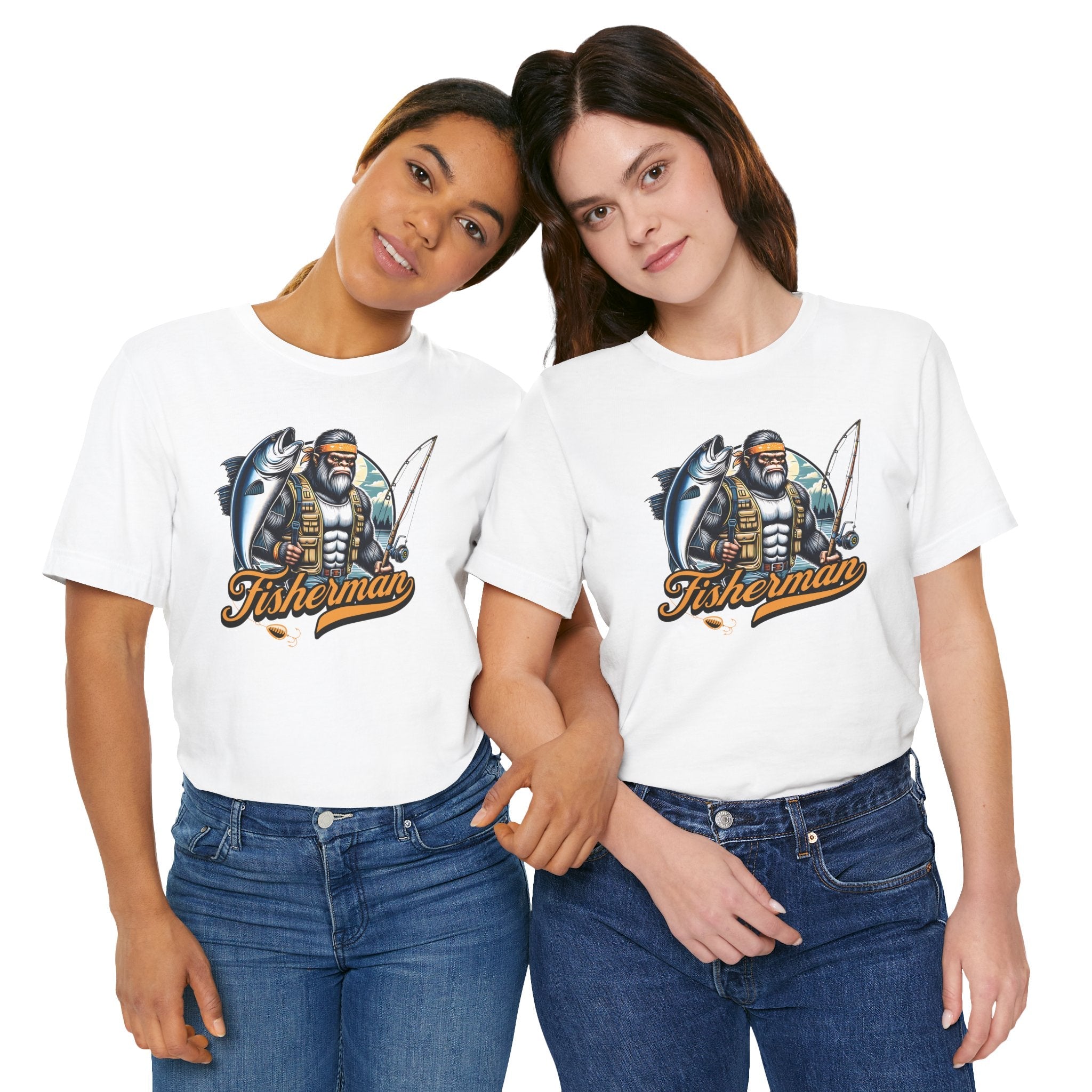 Fisherman Graphic Tee for Fishing Enthusiasts - Get Tight Gear