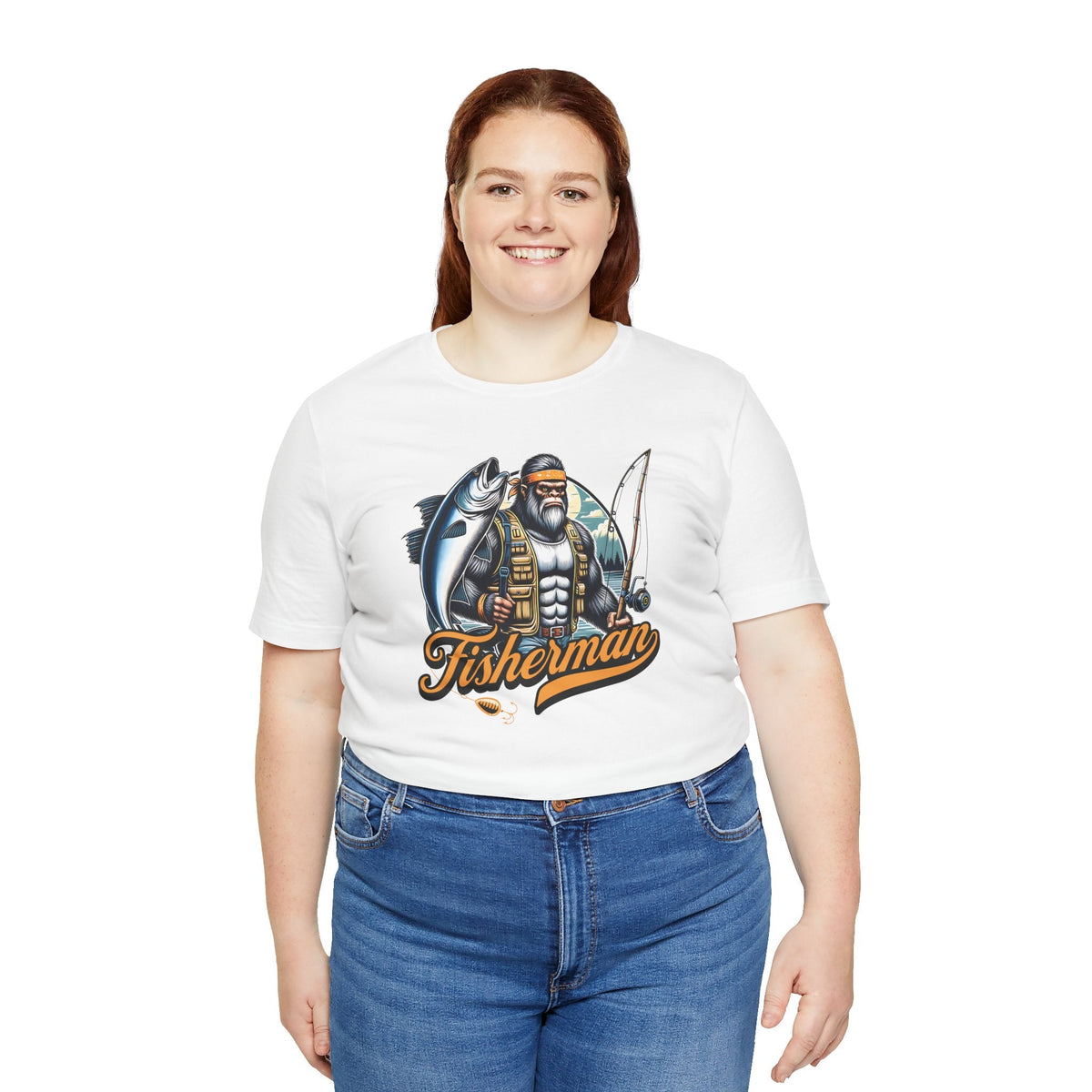Fisherman Graphic Tee for Fishing Enthusiasts - Get Tight Gear