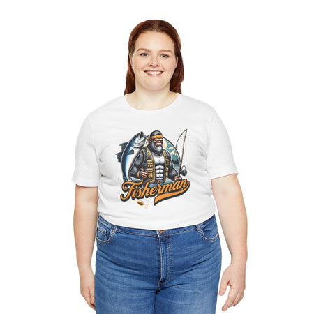 Fisherman Graphic Tee for Fishing Enthusiasts - Get Tight Gear