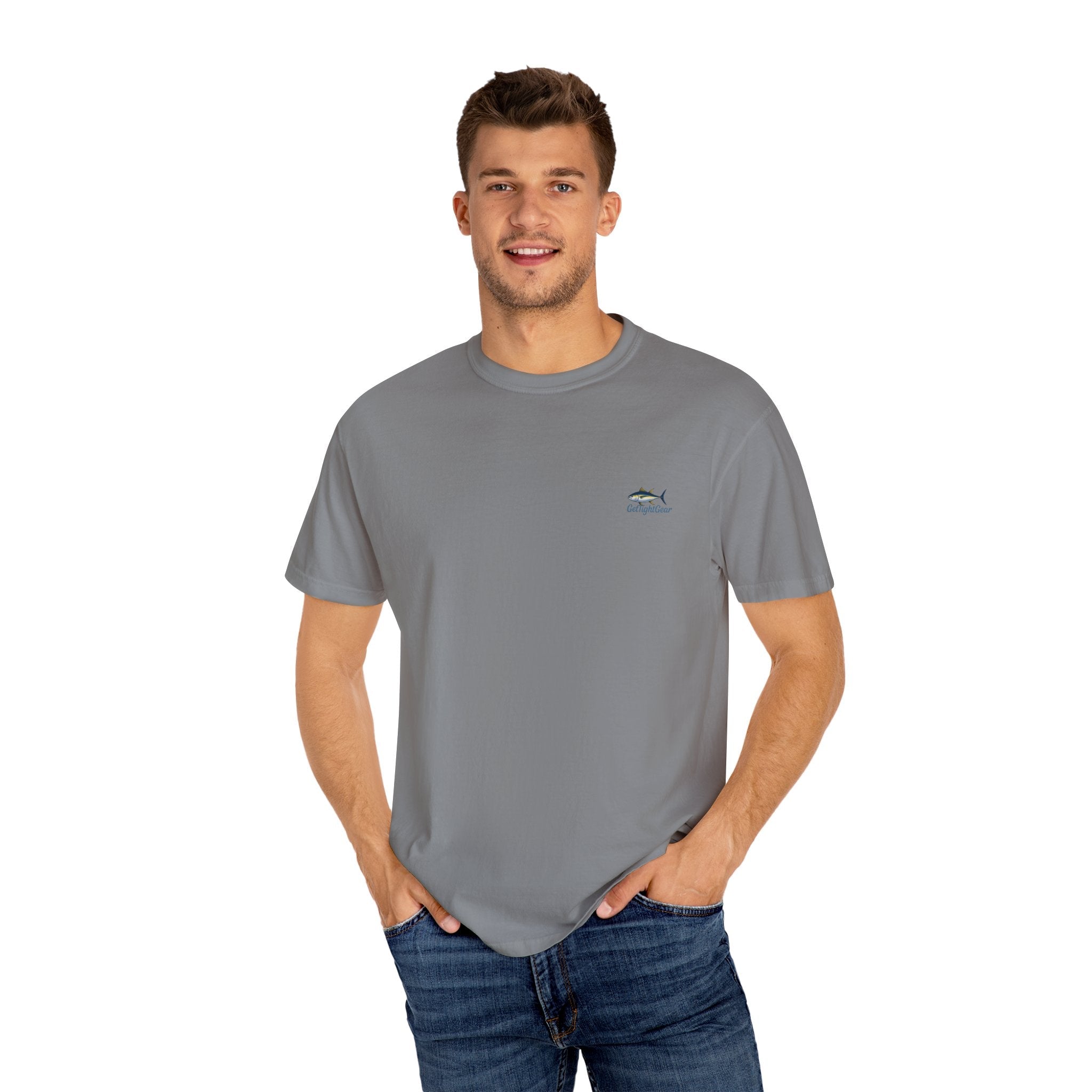 Fisherman T-Shirt - Best Fisherman in the World - Unisex Garment - Dyed T-shirt - Get Tight Gear
