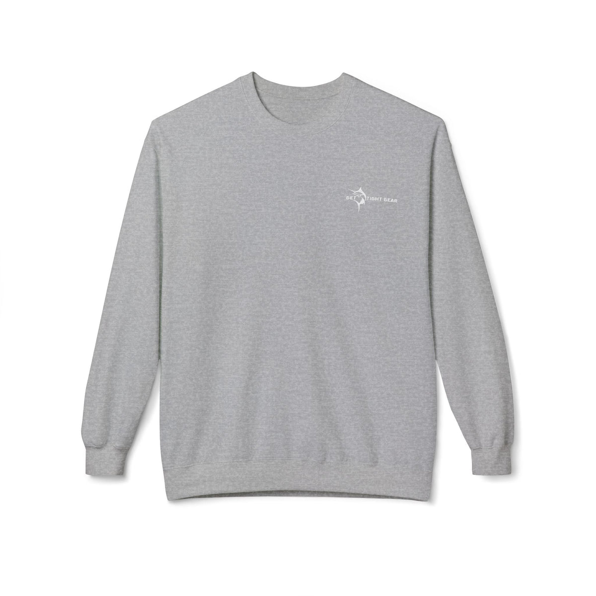 Fishing Enthusiast Crewneck Sweatshirt - 'Born to Fish, Forced to Work' - Get Tight Gear