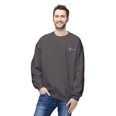 Fishing Enthusiast Crewneck Sweatshirt - 'Born to Fish, Forced to Work' - Get Tight Gear