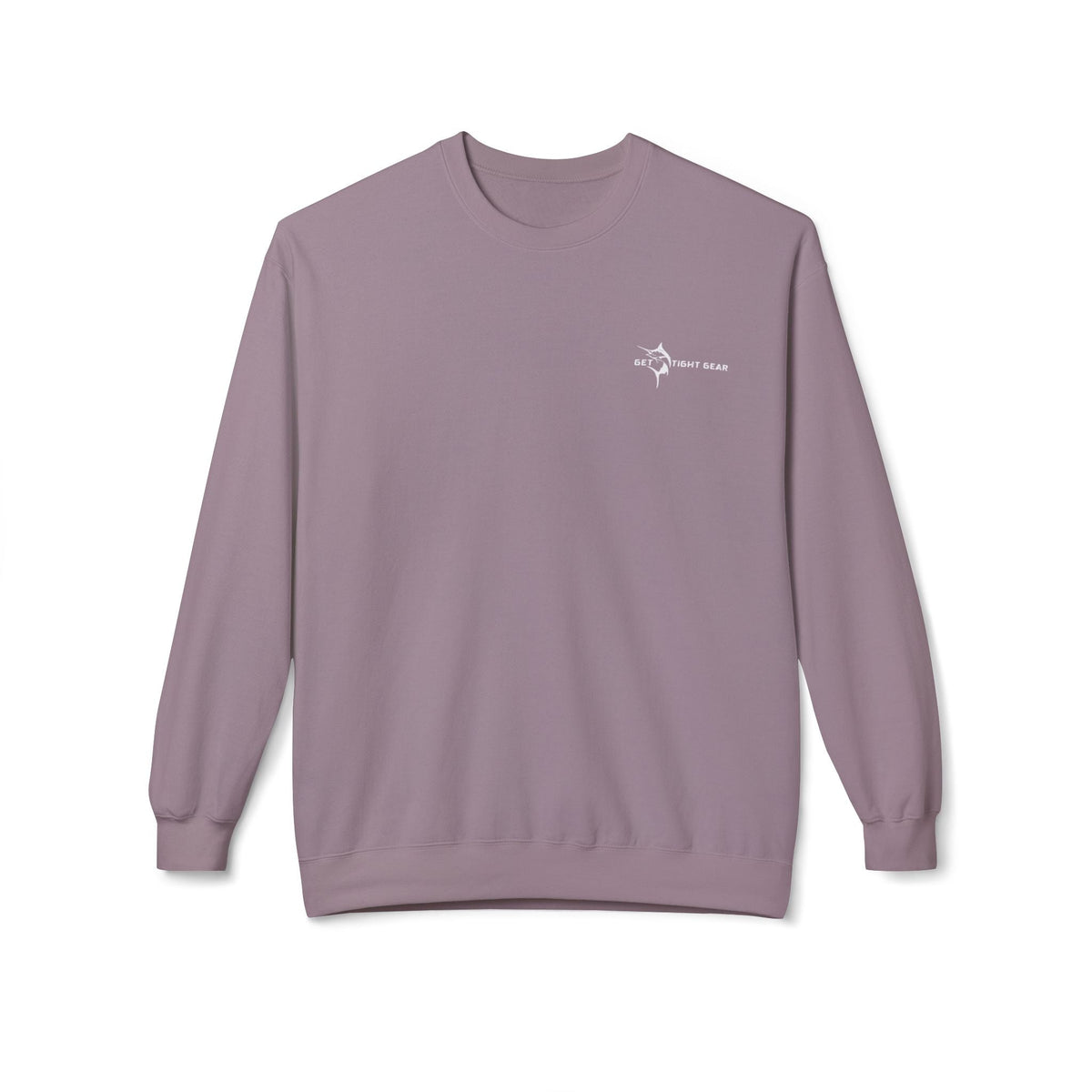 Fishing Enthusiast Crewneck Sweatshirt - 'Born to Fish, Forced to Work' - Get Tight Gear