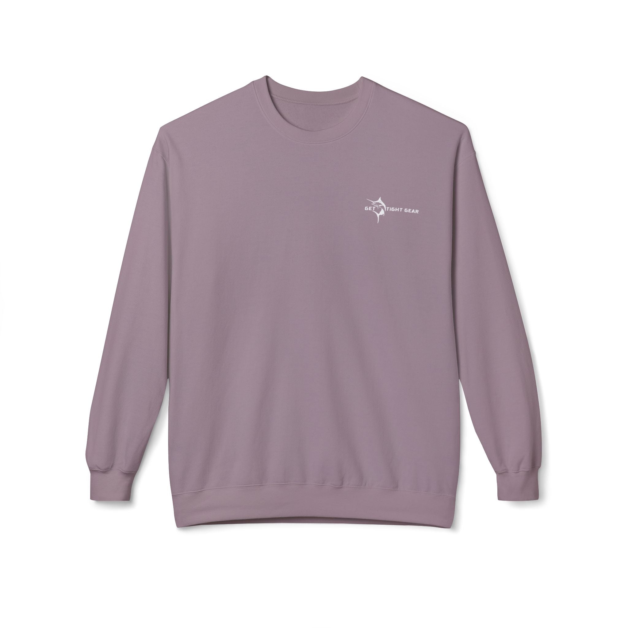 Fishing Enthusiast Crewneck Sweatshirt - 'Born to Fish, Forced to Work' - Get Tight Gear