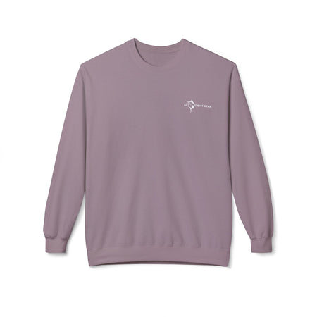 Fishing Enthusiast Crewneck Sweatshirt - 'Born to Fish, Forced to Work' - Get Tight Gear