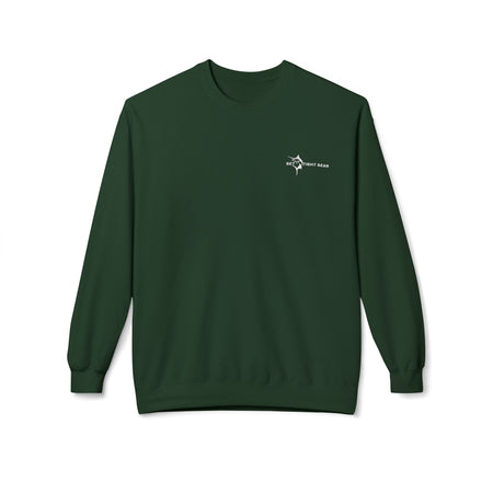 Fishing Enthusiast Crewneck Sweatshirt - 'Born to Fish, Forced to Work' - Get Tight Gear