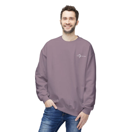 Fishing Enthusiast Crewneck Sweatshirt - 'Born to Fish, Forced to Work' - Get Tight Gear