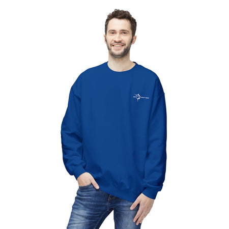 Fishing Enthusiast Crewneck Sweatshirt - 'Born to Fish, Forced to Work' - Get Tight Gear