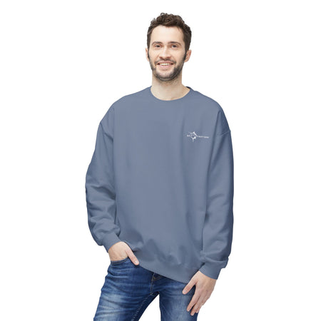 Fishing Enthusiast Crewneck Sweatshirt - 'Born to Fish, Forced to Work' - Get Tight Gear