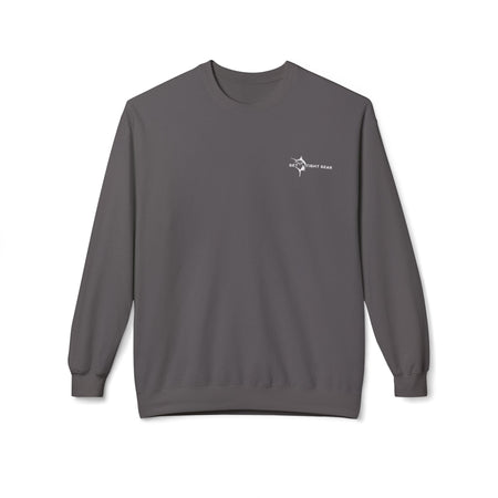 Fishing Enthusiast Crewneck Sweatshirt - 'Born to Fish, Forced to Work' - Get Tight Gear
