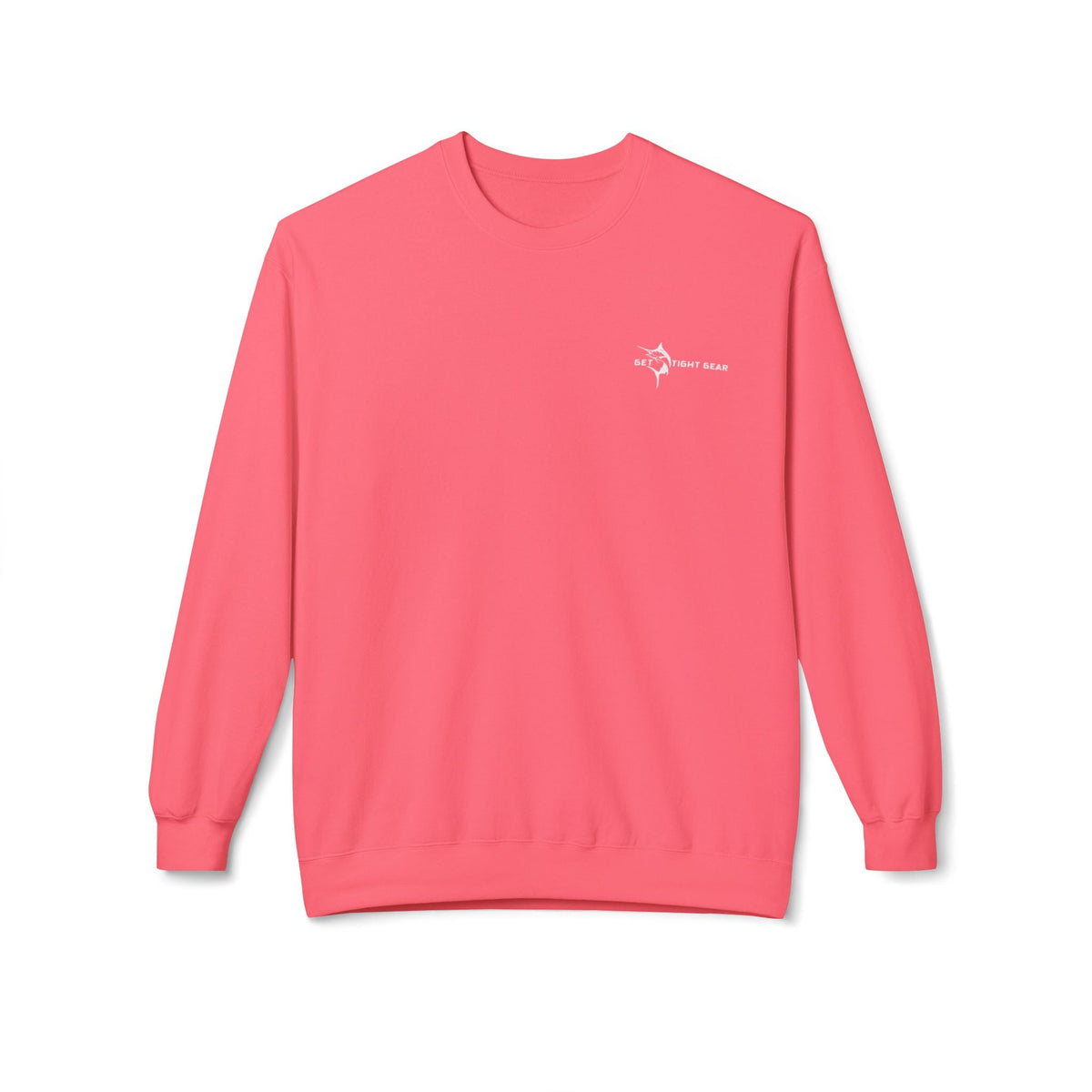 Fishing Enthusiast Crewneck Sweatshirt - 'Born to Fish, Forced to Work' - Get Tight Gear