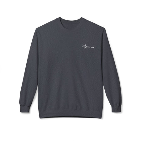 Fishing Enthusiast Crewneck Sweatshirt - 'Born to Fish, Forced to Work' - Get Tight Gear