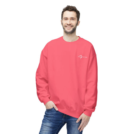 Fishing Enthusiast Crewneck Sweatshirt - 'Born to Fish, Forced to Work' - Get Tight Gear