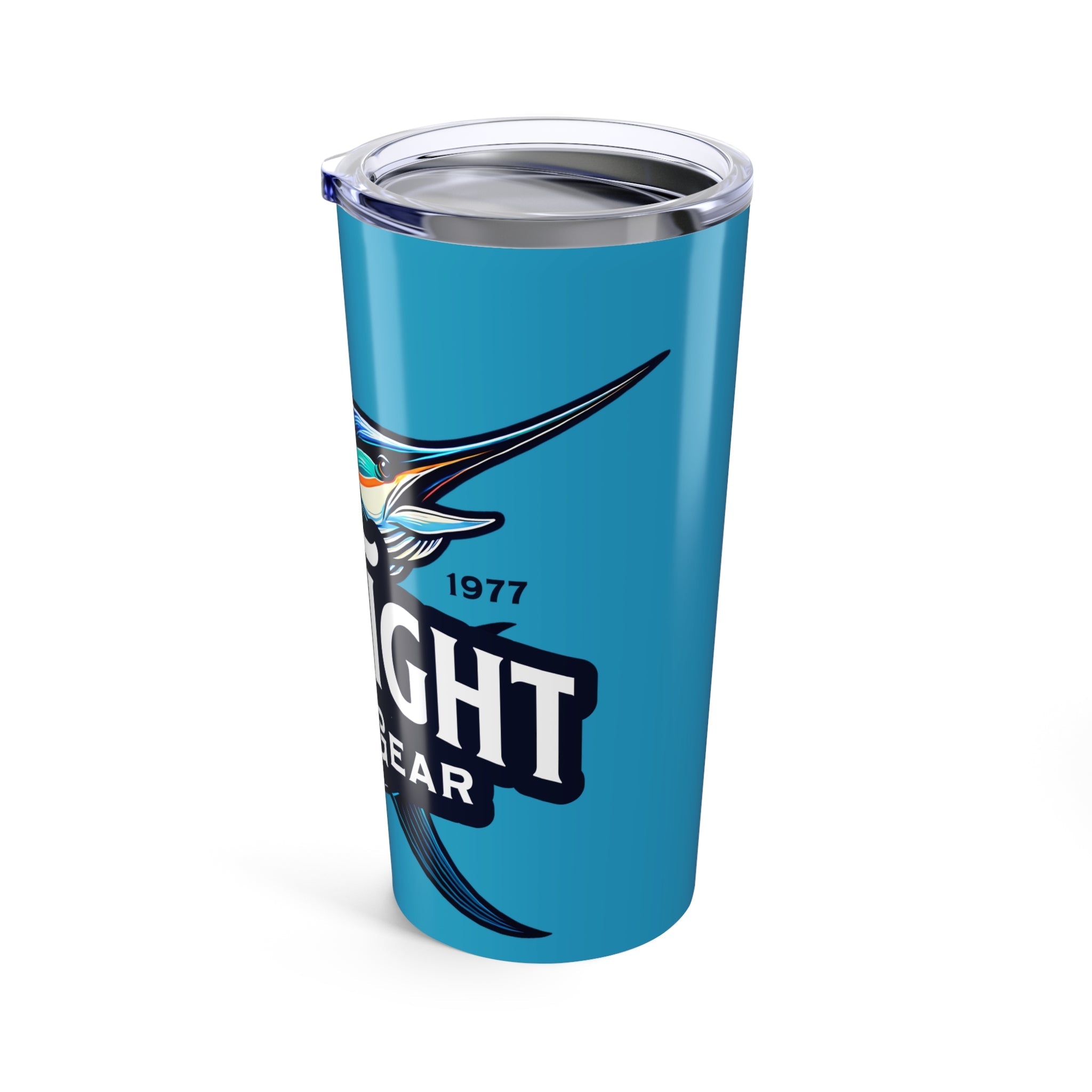 Fishing Gear Tumbler 20oz - Perfect for Anglers & Outdoor Enthusiasts - Get Tight Gear
