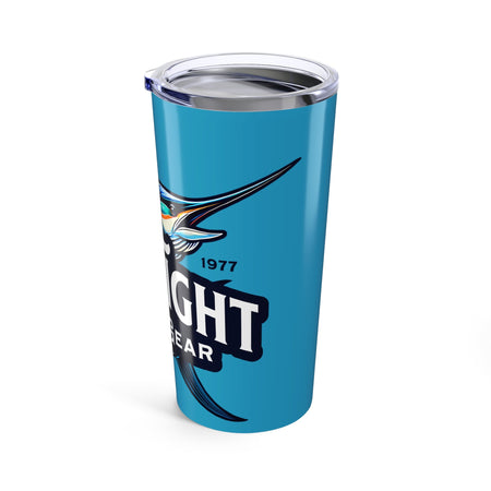Fishing Gear Tumbler 20oz - Perfect for Anglers & Outdoor Enthusiasts - Get Tight Gear