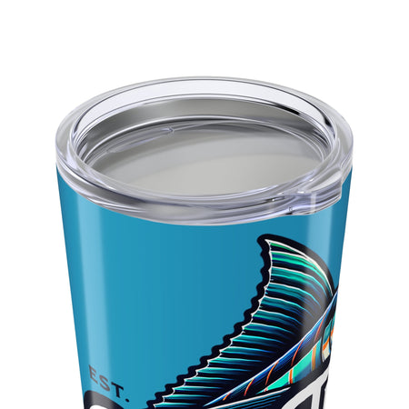 Fishing Gear Tumbler 20oz - Perfect for Anglers & Outdoor Enthusiasts - Get Tight Gear