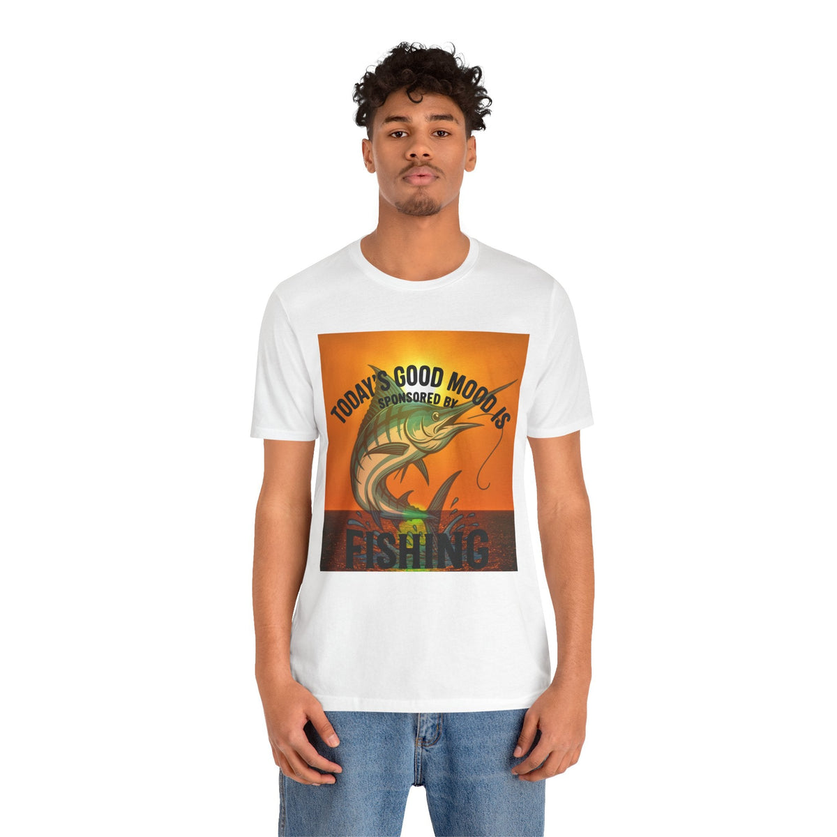 Fishing Good Vibes Unisex T-Shirt - Perfect for Anglers and Outdoor Enthusiasts - Get Tight Gear