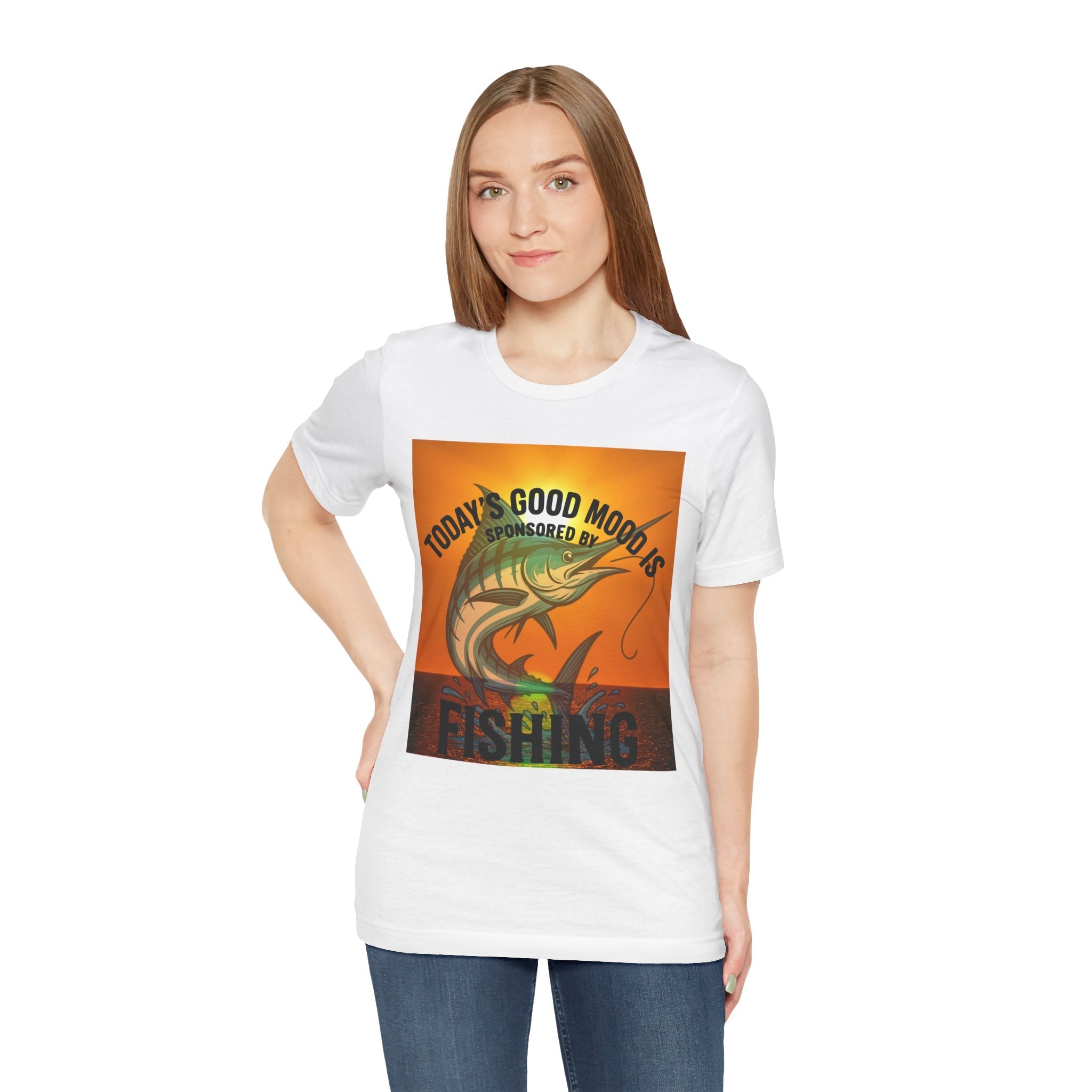 Fishing Good Vibes Unisex T-Shirt - Perfect for Anglers and Outdoor Enthusiasts - Get Tight Gear