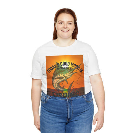 Fishing Good Vibes Unisex T-Shirt - Perfect for Anglers and Outdoor Enthusiasts - Get Tight Gear