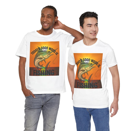 Fishing Good Vibes Unisex T-Shirt - Perfect for Anglers and Outdoor Enthusiasts - Get Tight Gear