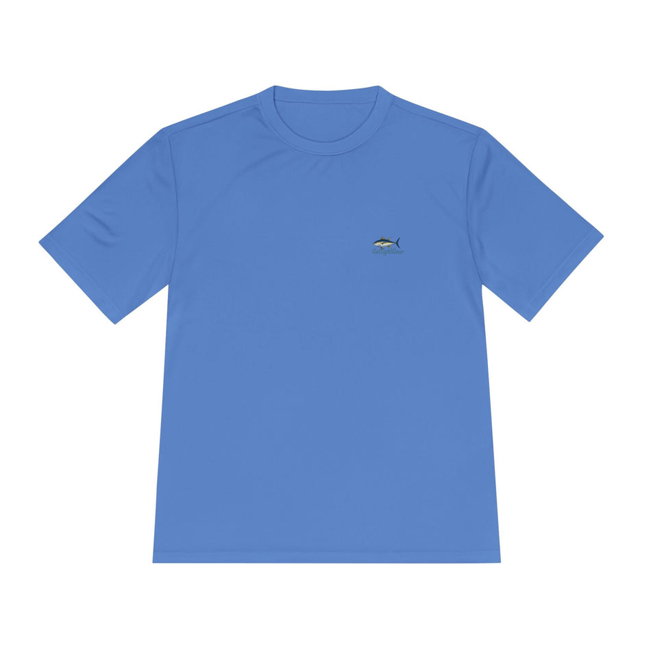 Fishing Graphic Moisture Wicking Tee - "The Tug Is The Drug™" - Get Tight Gear