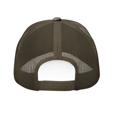 Fishing In The Gulf Camouflage Trucker Hat - Embroidered Outdoor Cap - Get Tight Gear