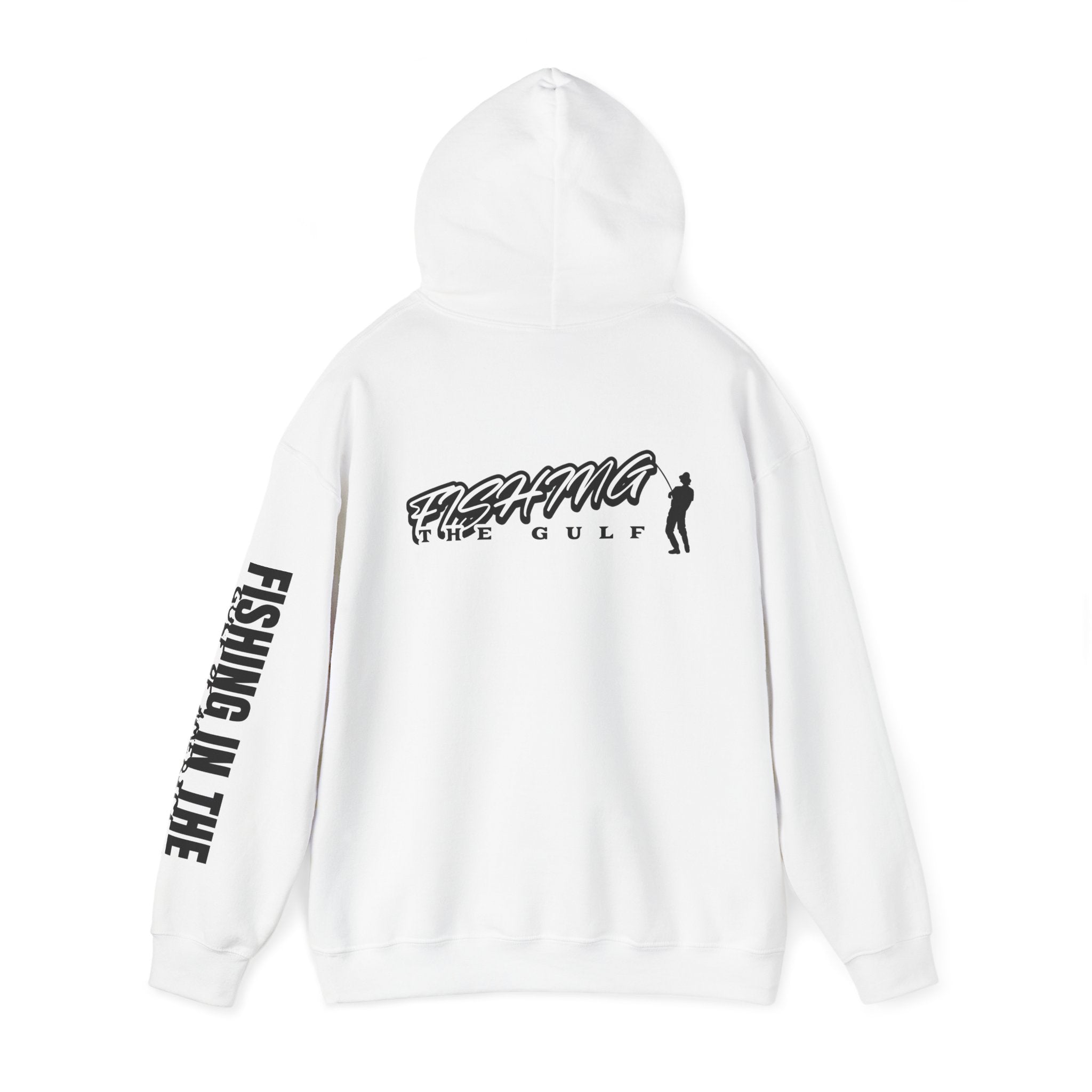 Fishing In The Gulf Hoodie - Unisex Heavy Blend Sweatshirt for Fishing Lovers - Get Tight Gear