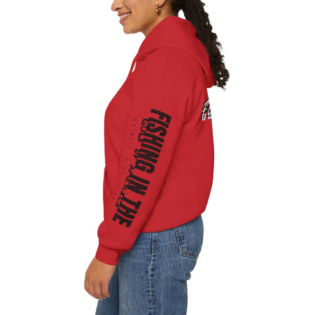 Fishing In The Gulf Hoodie - Unisex Heavy Blend Sweatshirt for Fishing Lovers - Get Tight Gear