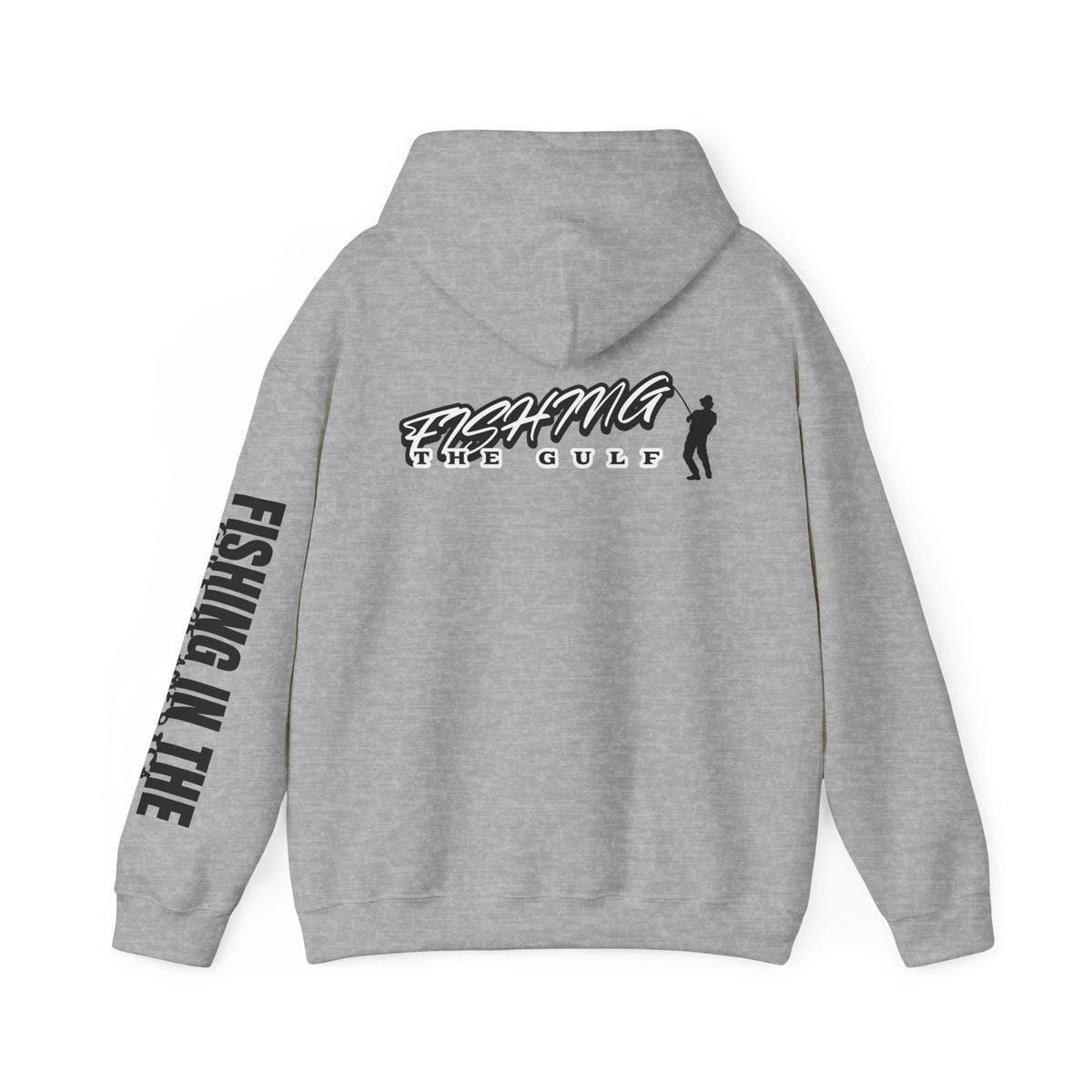 Fishing In The Gulf Hoodie - Unisex Heavy Blend Sweatshirt for Fishing Lovers - Get Tight Gear