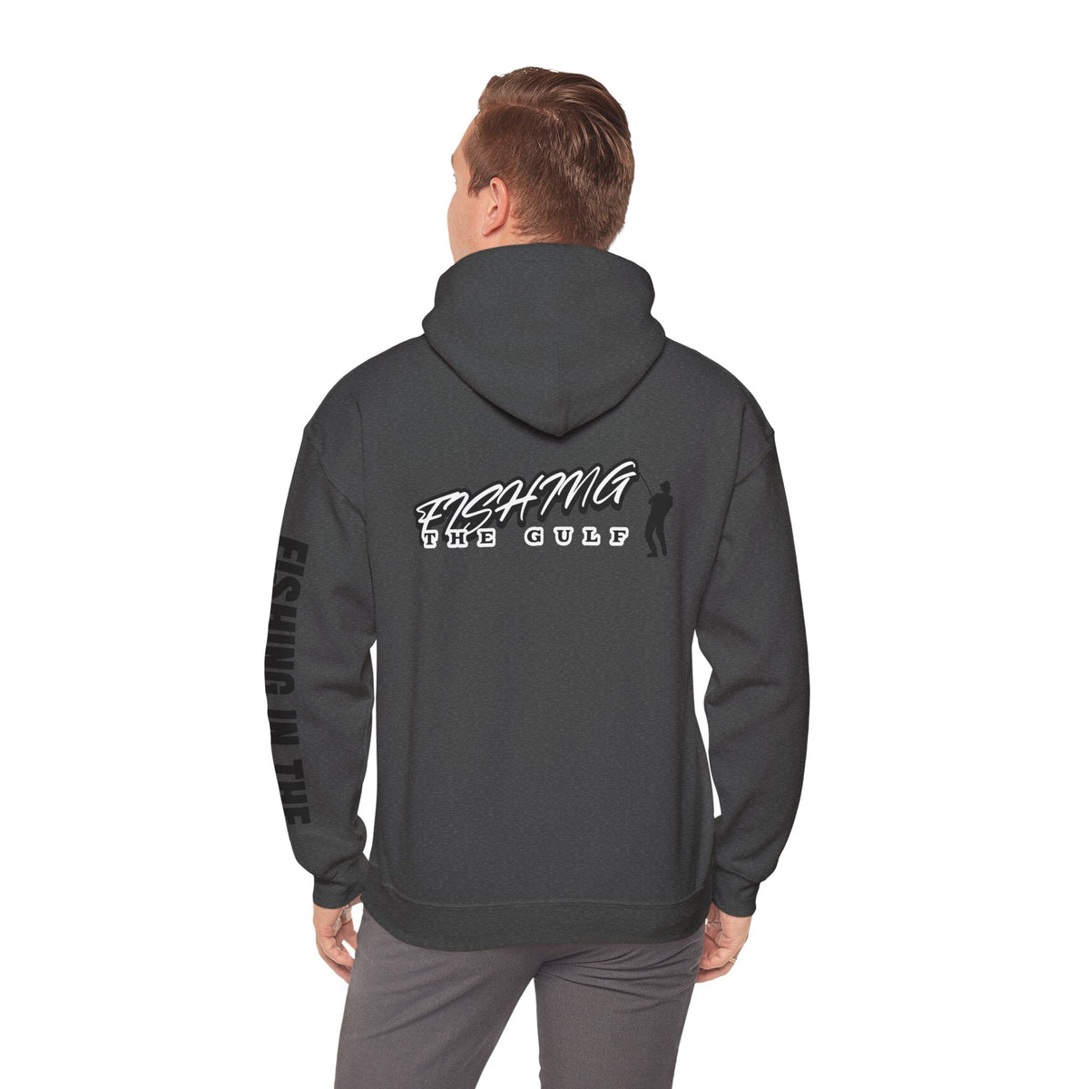 Fishing In The Gulf Hoodie - Unisex Heavy Blend Sweatshirt for Fishing Lovers - Get Tight Gear