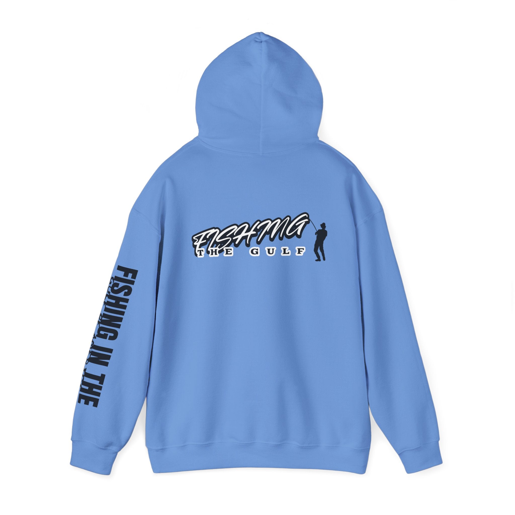 Fishing In The Gulf Hoodie - Unisex Heavy Blend Sweatshirt for Fishing Lovers - Get Tight Gear
