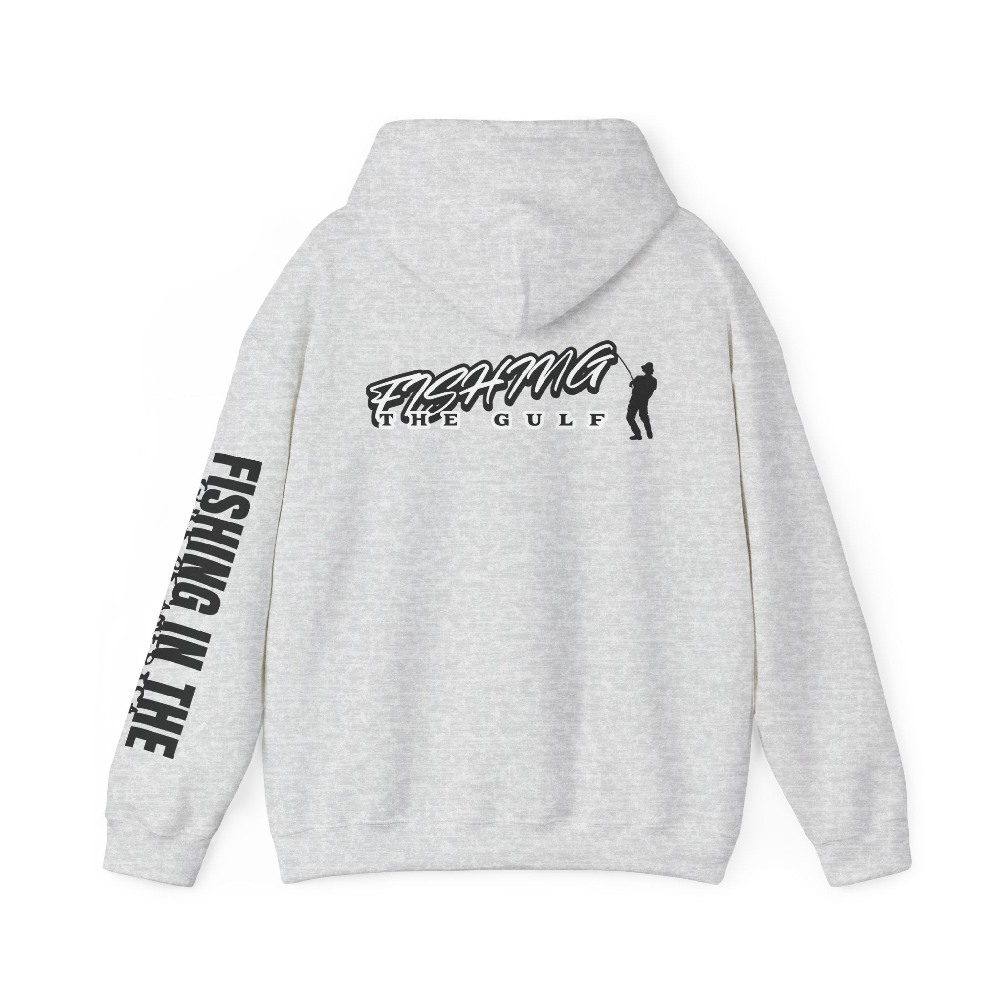Fishing In The Gulf Hoodie - Unisex Heavy Blend Sweatshirt for Fishing Lovers - Get Tight Gear