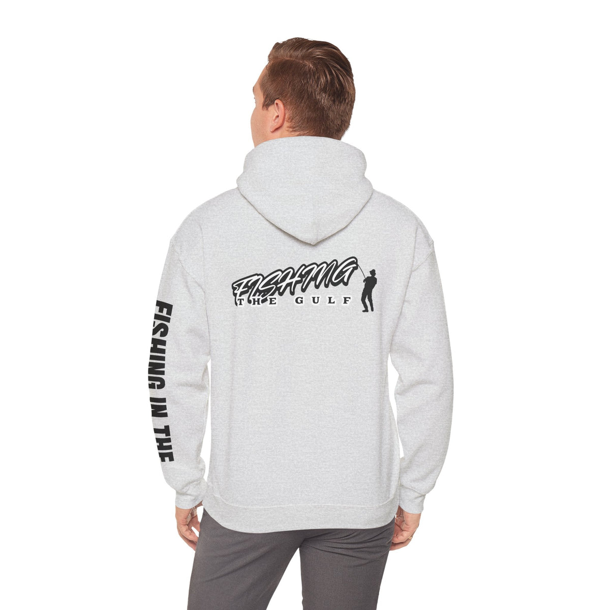 Fishing In The Gulf Hoodie - Unisex Heavy Blend Sweatshirt for Fishing Lovers - Get Tight Gear