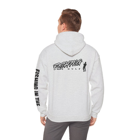 Fishing In The Gulf Hoodie - Unisex Heavy Blend Sweatshirt for Fishing Lovers - Get Tight Gear