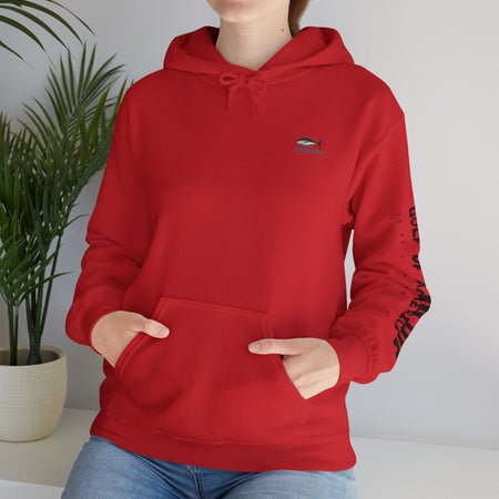 Fishing In The Gulf Hoodie - Unisex Heavy Blend Sweatshirt for Fishing Lovers - Get Tight Gear