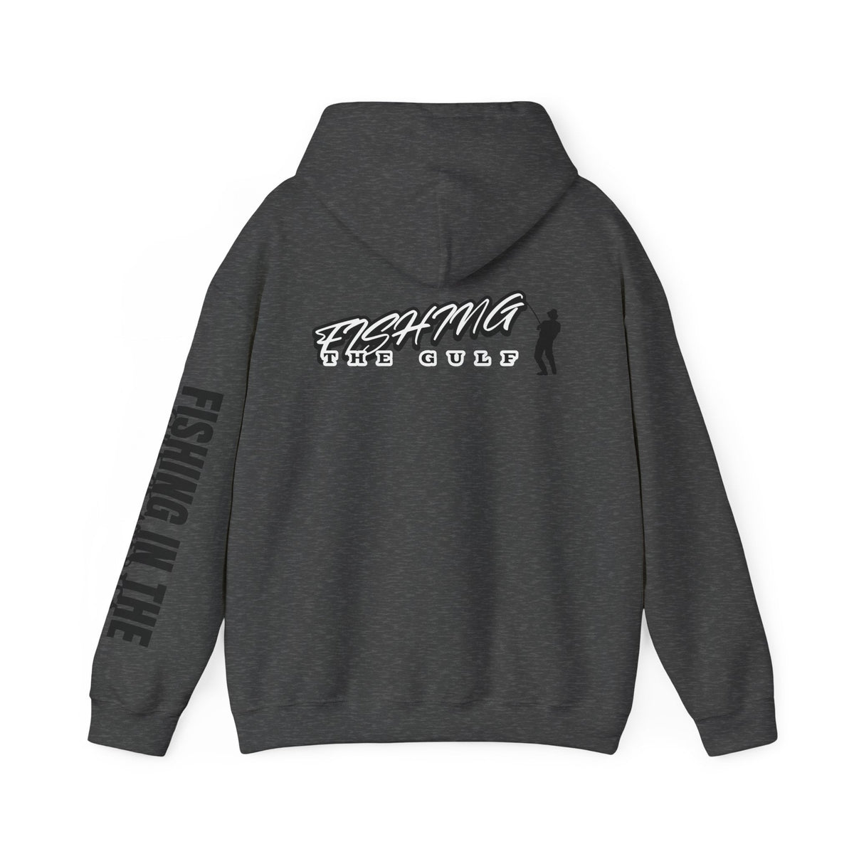 Fishing In The Gulf Hoodie - Unisex Heavy Blend Sweatshirt for Fishing Lovers - Get Tight Gear