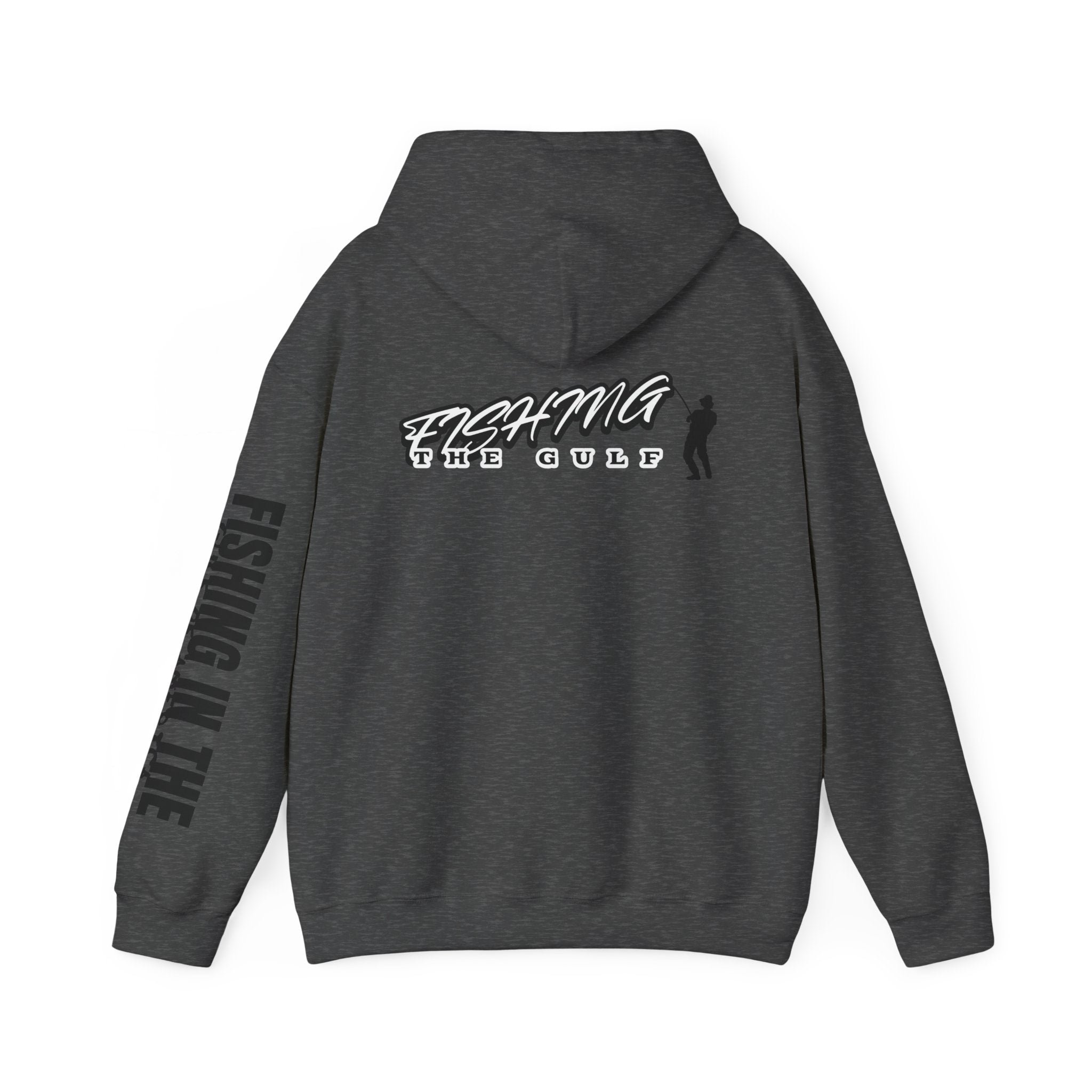 Fishing In The Gulf Hoodie - Unisex Heavy Blend Sweatshirt for Fishing Lovers - Get Tight Gear