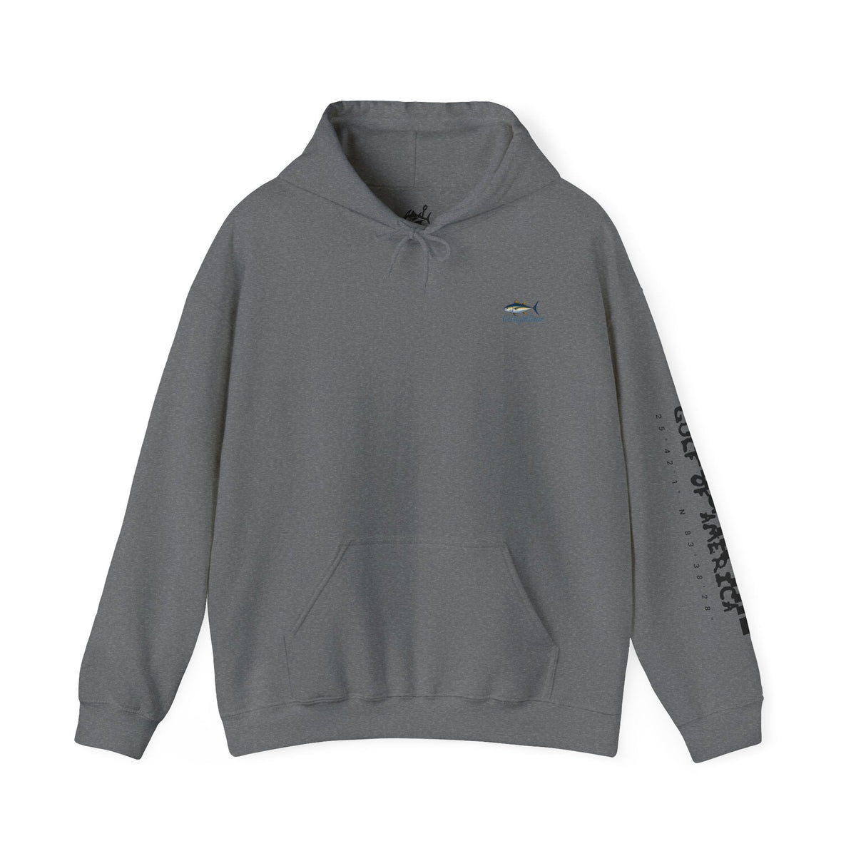 Fishing In The Gulf Hoodie - Unisex Heavy Blend Sweatshirt for Fishing Lovers - Get Tight Gear