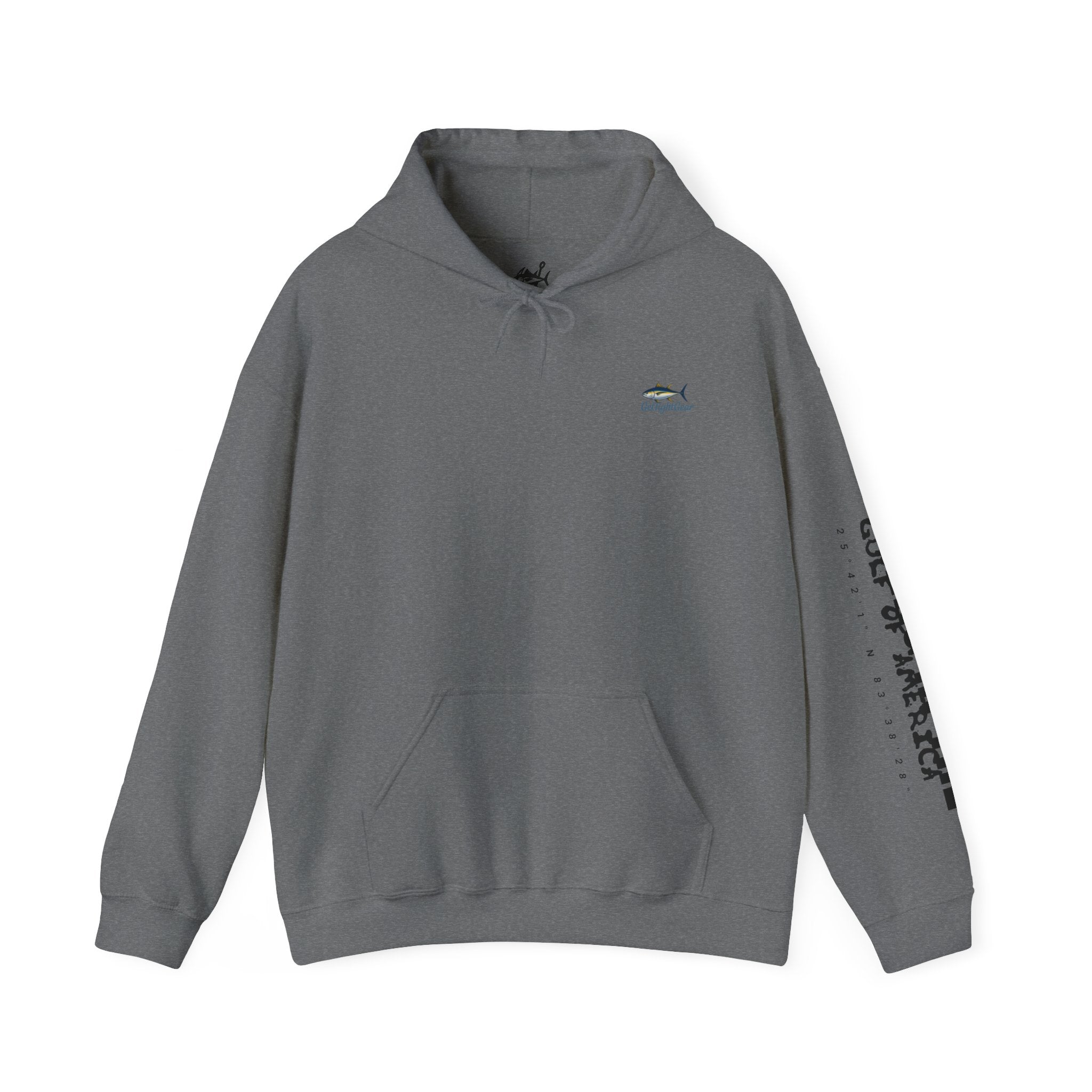Fishing In The Gulf Hoodie - Unisex Heavy Blend Sweatshirt for Fishing Lovers - Get Tight Gear