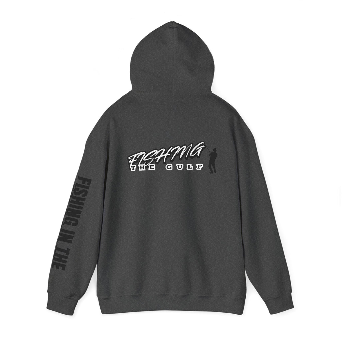 Fishing In The Gulf Hoodie - Unisex Heavy Blend Sweatshirt for Fishing Lovers - Get Tight Gear