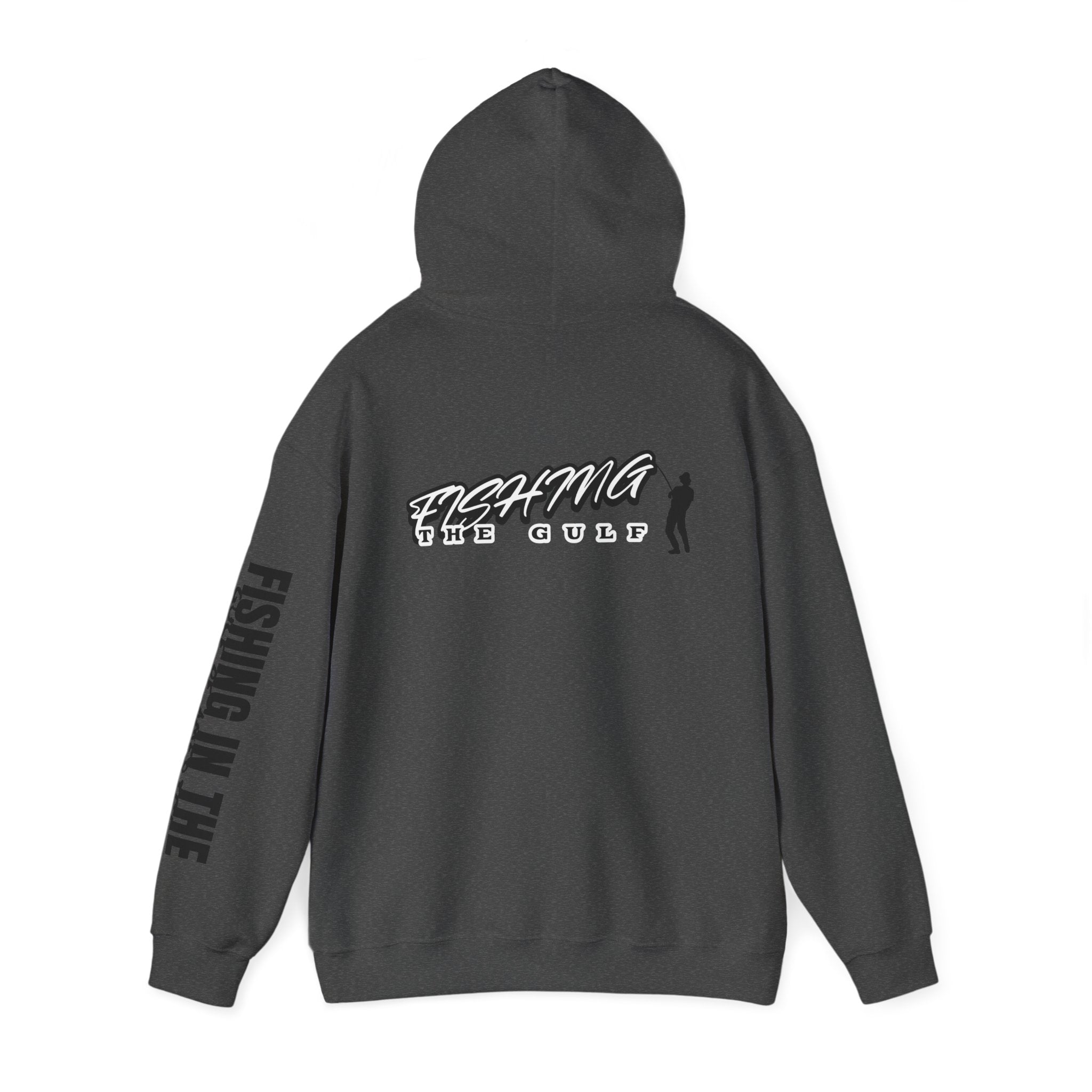 Fishing In The Gulf Hoodie - Unisex Heavy Blend Sweatshirt for Fishing Lovers - Get Tight Gear