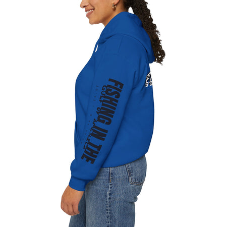 Fishing In The Gulf Hoodie - Unisex Heavy Blend Sweatshirt for Fishing Lovers - Get Tight Gear