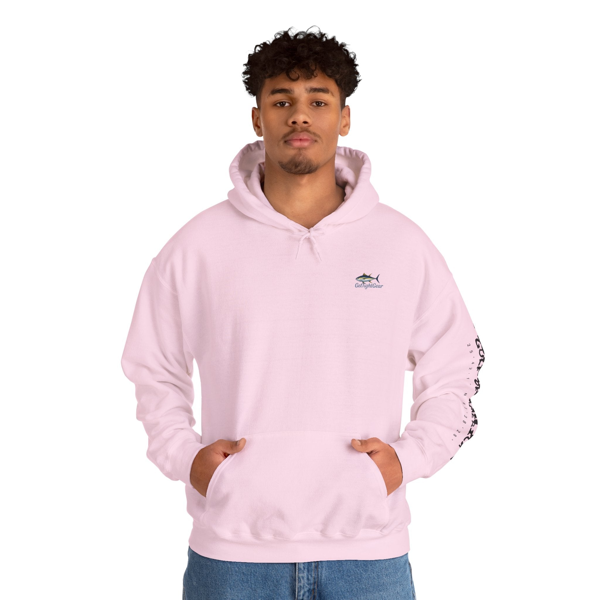 Fishing In The Gulf Hoodie - Unisex Heavy Blend Sweatshirt for Fishing Lovers - Get Tight Gear